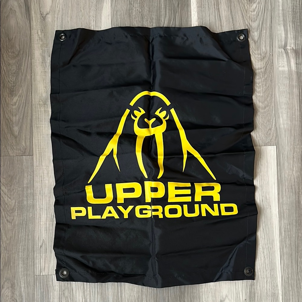 3 for $20 ✨ Upper Playground Black and Yellow mini Banner